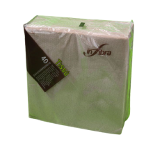 Cartone da 24 Confezioni - Tovagliolo fibre riciclate 33x33 due veli, 100% eco