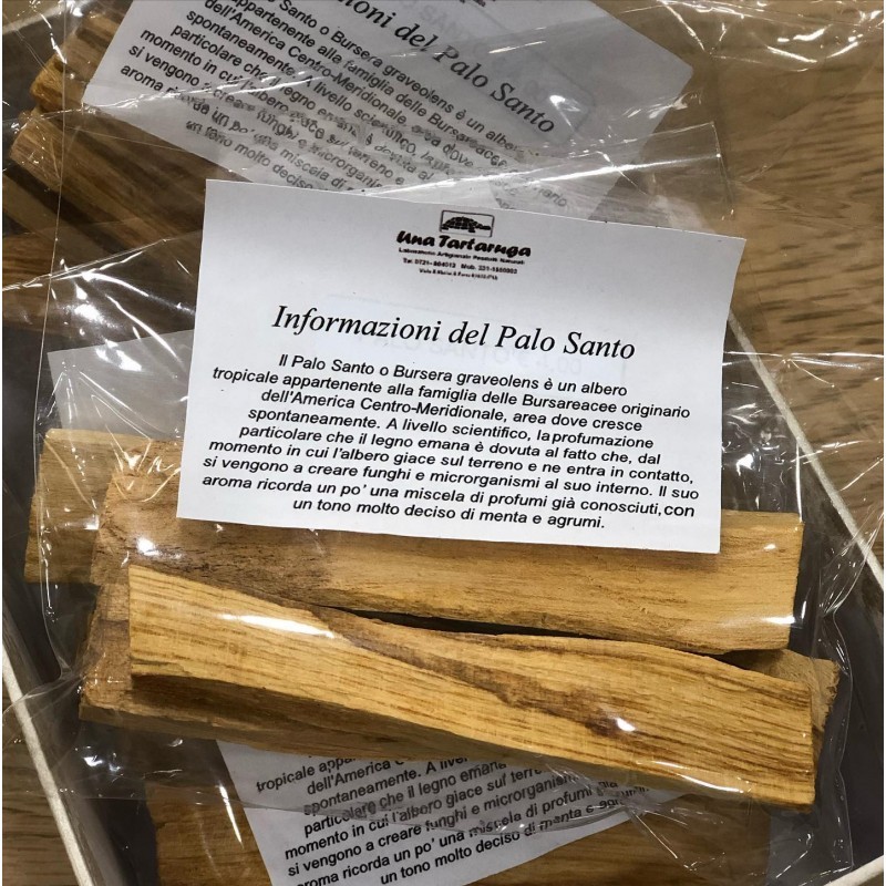 Legnetti Incenso Palo Santo - Confezione da Tre Legnetti