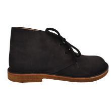 Scarpa Artigianale Unisex Numero 39 Tomaia in Nabuk Blu Fondo Para