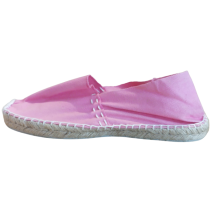 Espadrillas in Tessuto Naturale Biologico Colore Rosa Numero 35