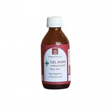 Cartone 8 pezzi da 500 ML - Gel mani igienizzante argento puro e tea tree oil